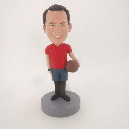 Picture of Custom Bobblehead Doll: Basketball Personalized