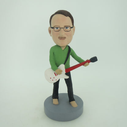 Picture of Custom Bobblehead Doll: Man Playing Guitar