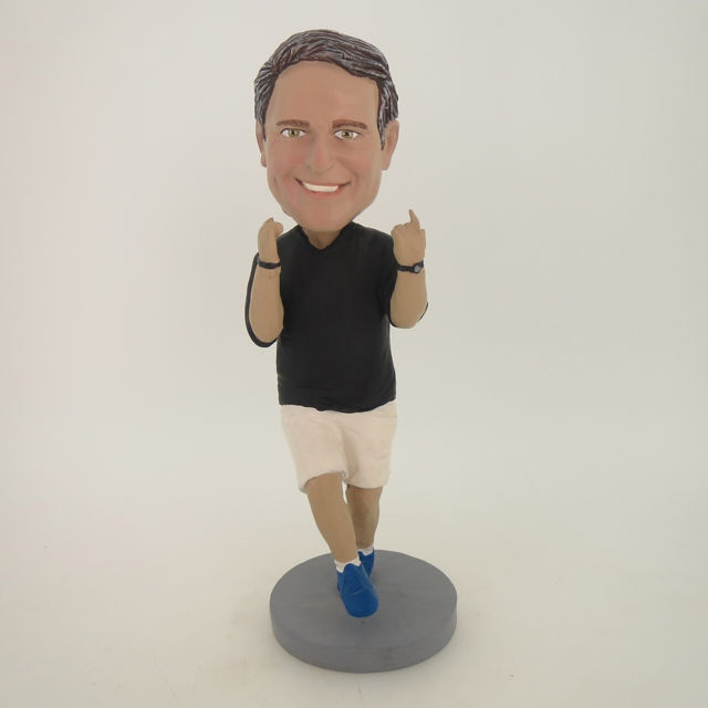 Picture of Custom Bobblehead Doll: Man Victory Posture