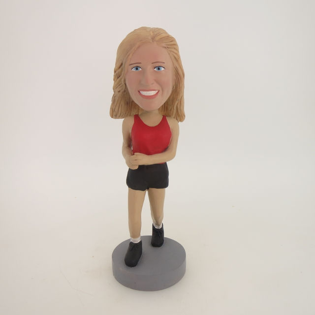 Picture of Custom Bobblehead Doll: Jogging Girl