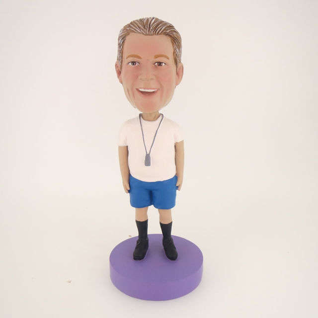 Picture of Custom Bobblehead Doll: Referee With White Shirt