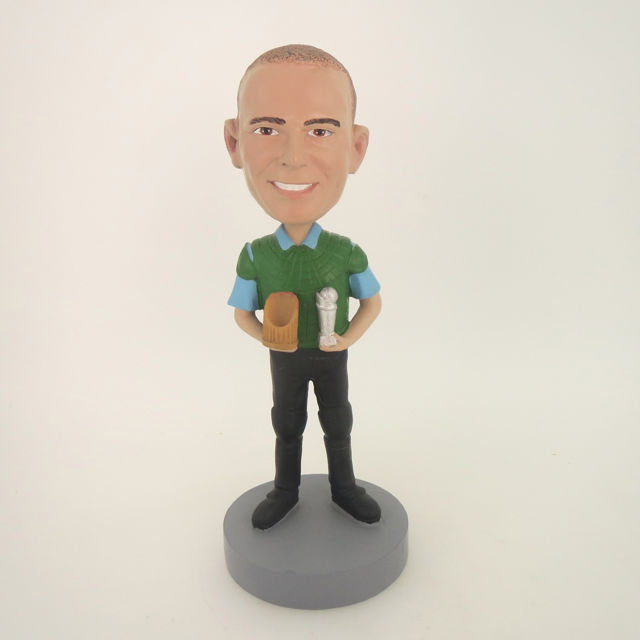Picture of Custom Bobblehead Doll: Winning Man