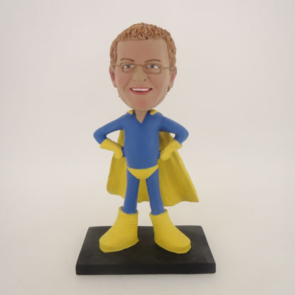 Picture of Custom Bobblehead Doll: Yellow Superman Kid
