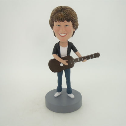 Picture of Custom Bobblehead Doll: Guitar Woman