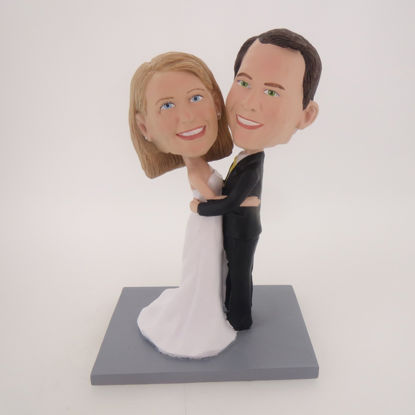 Picture of Custom Bobblehead Doll: Dancing Couple Wedding