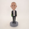 Picture of Custom Bobblehead Doll: Business Man With Wine