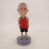 Picture of Custom Bobblehead Doll: Casual Man In Red Shirt