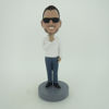 Picture of Custom Bobblehead Doll: Cool Man With Sunglass