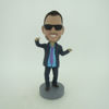 Picture of Custom Bobblehead Doll: Cugar In Sunglass Joking