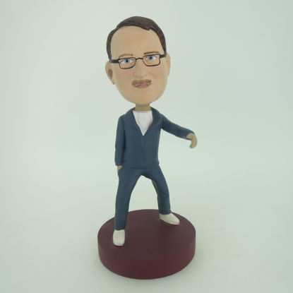 Picture of Custom Bobblehead Doll: Dancing Casual Man