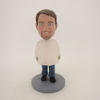 Picture of Custom Bobblehead Doll: Man In Bigger White Coat