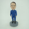 Picture of Custom Bobblehead Doll: Man In Blue Uniform