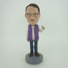 Picture of Custom Bobblehead Doll: Man In Purple Vest