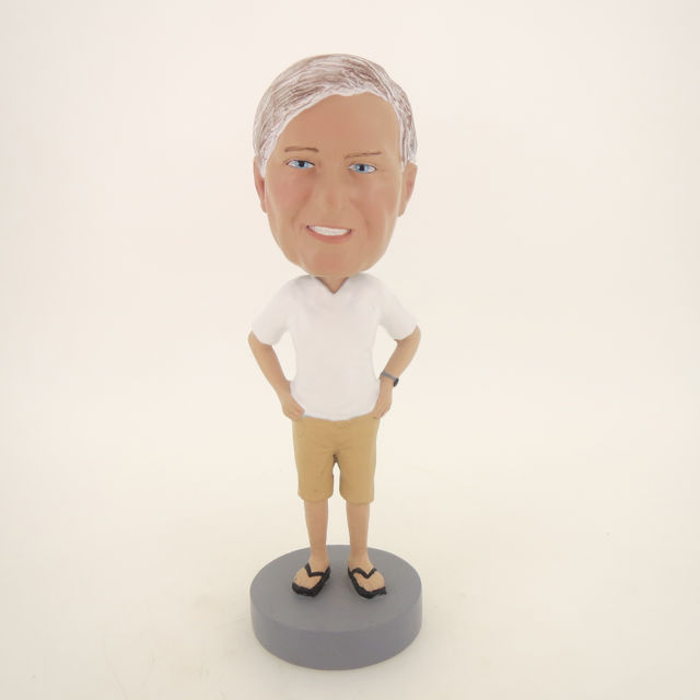 Picture of Custom Bobblehead Doll: Old Casual Man