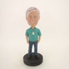 Picture of Custom Bobblehead Doll: Older Man In Casual Style Clothing