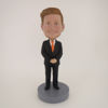 Picture of Custom Bobblehead Doll: Smiling Business Man