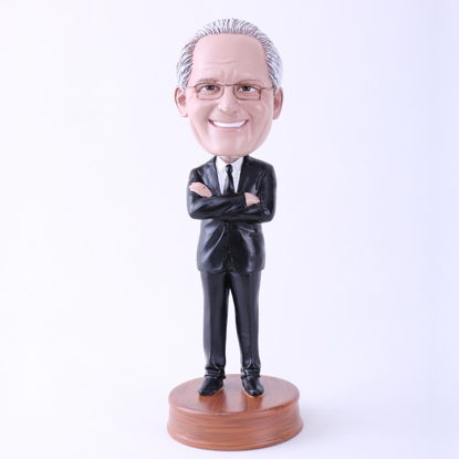 Picture of Custom Bobblehead Doll: Boss Arm in Arm