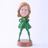 Picture of Custom Bobblehead Doll: Green Flash Girl