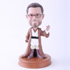 Picture of Custom Bobblehead Doll: Man in Long Coat