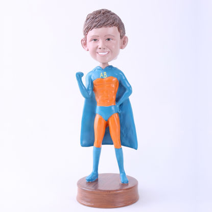 Picture of Custom Bobblehead Doll: Orange Skin Superboy