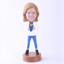 Picture of Custom Bobblehead Doll: Mom Opening Up Chest Showing Braveness