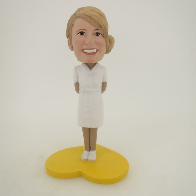 Picture of Custom Bobblehead Doll: Happy Nurse