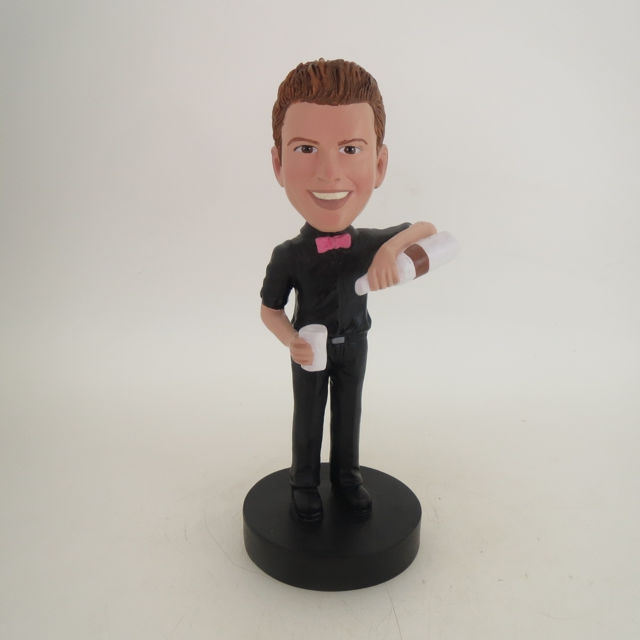 Picture of Custom Bobblehead Doll: Bar Tender